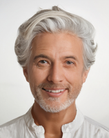 Foto vom Kopf einer reifen Frau