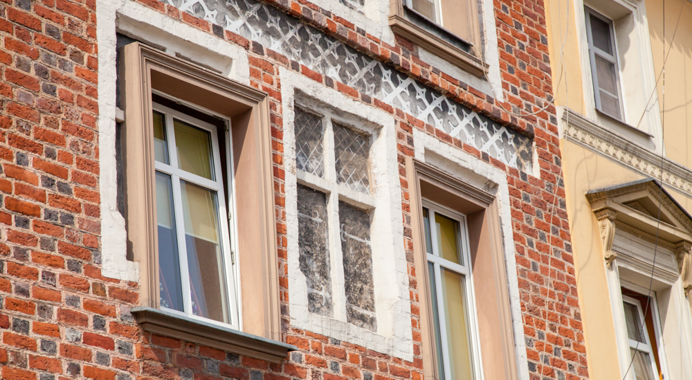 Fenster in Fassade
