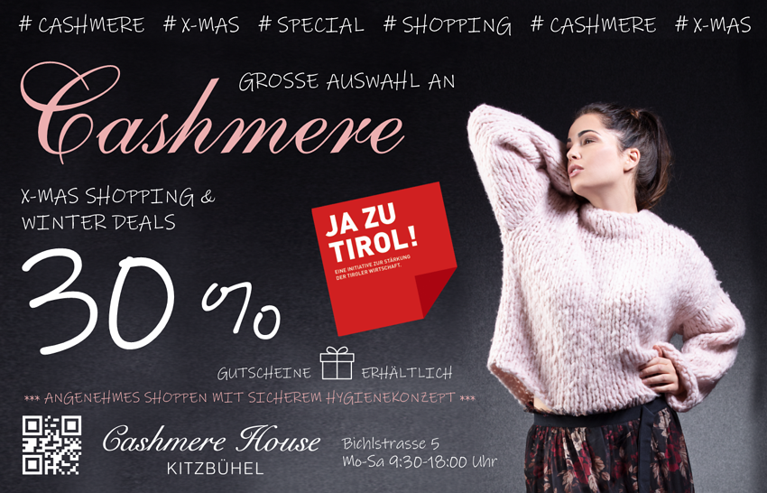 Anzeige Cashmere House Kitzbühel, Österreich