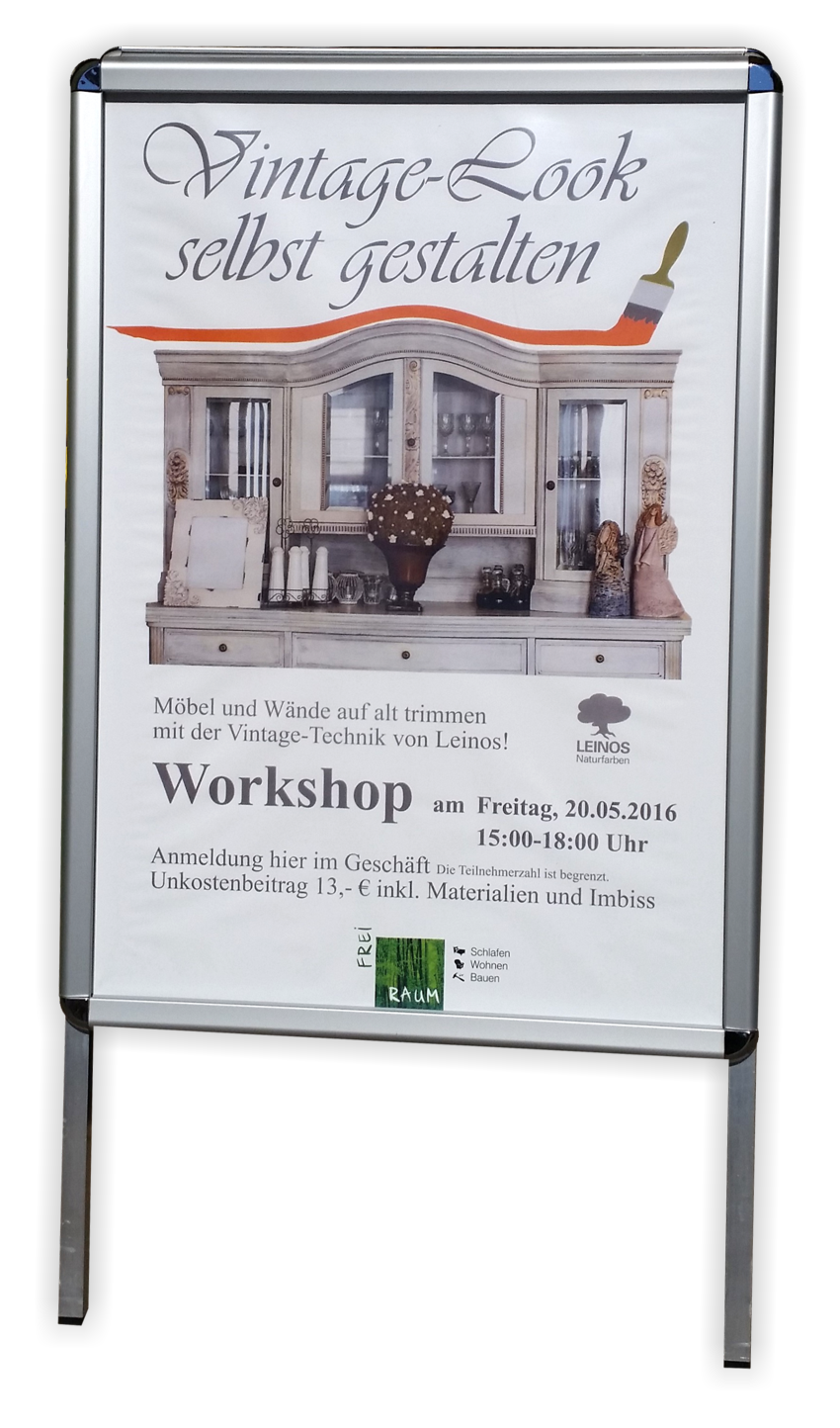 Plakat Freiraum - Schlafen, Wohnen, Bauern - Bad Bergzabern