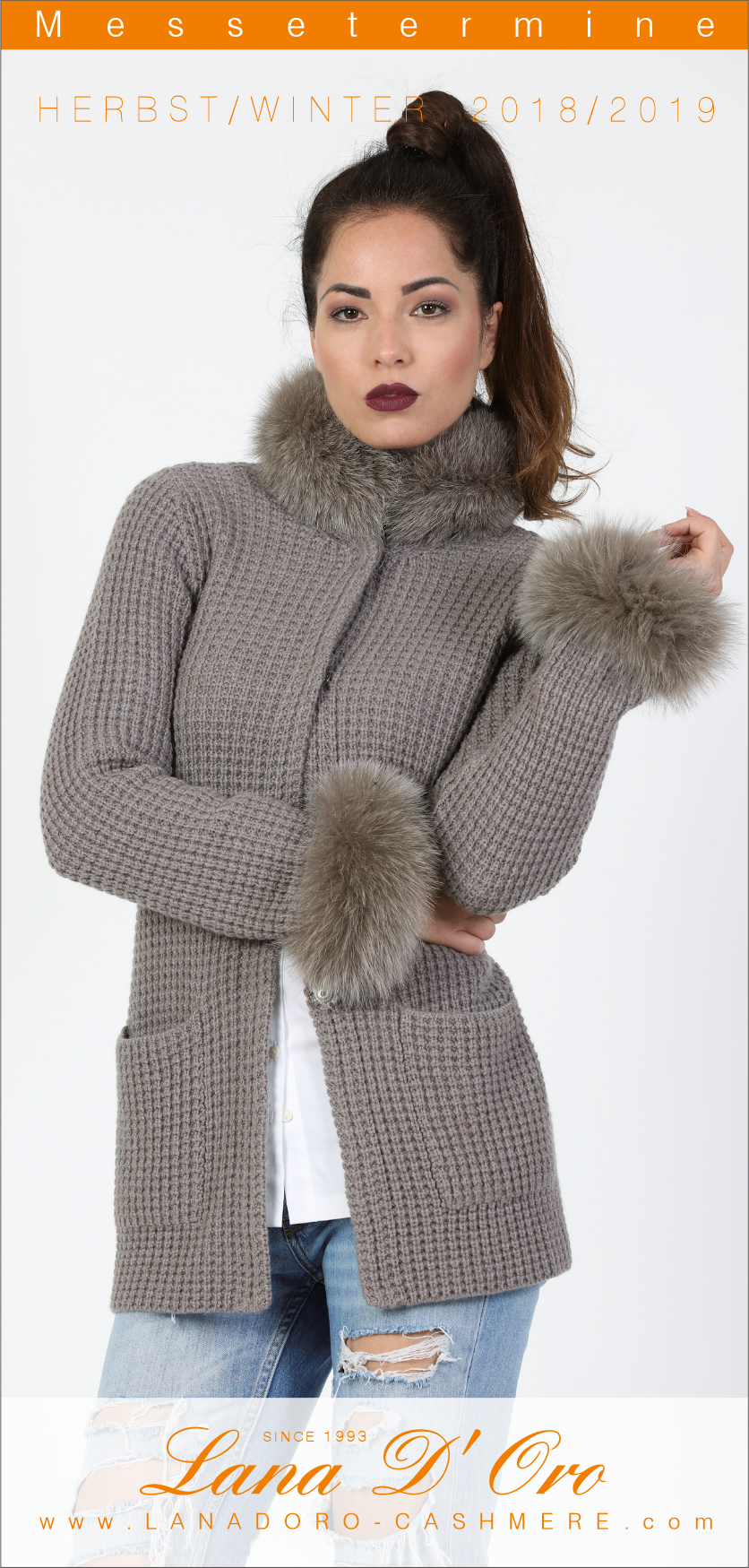 Messeeinladung Lana D' Oro Cashmere, Kitzbühel, Österreich