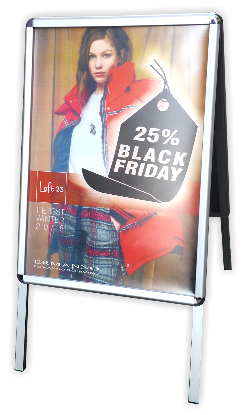 Plakat Loft 23, Damenmode, Karlsruhe