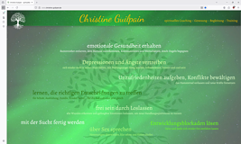 Internetseite Christine Guilpain, professionelle systemische Begleitung