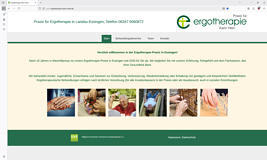 Internetseite Ergotherapie Karin Hein, Landau