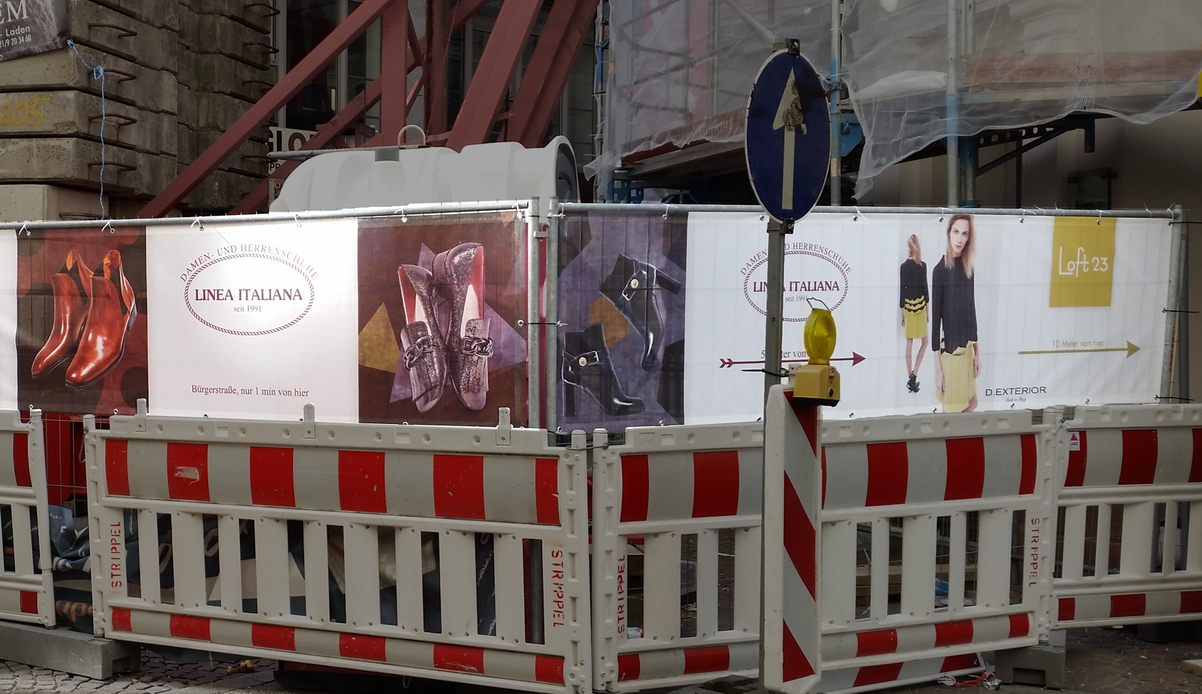 Baustellenplane Loft 23