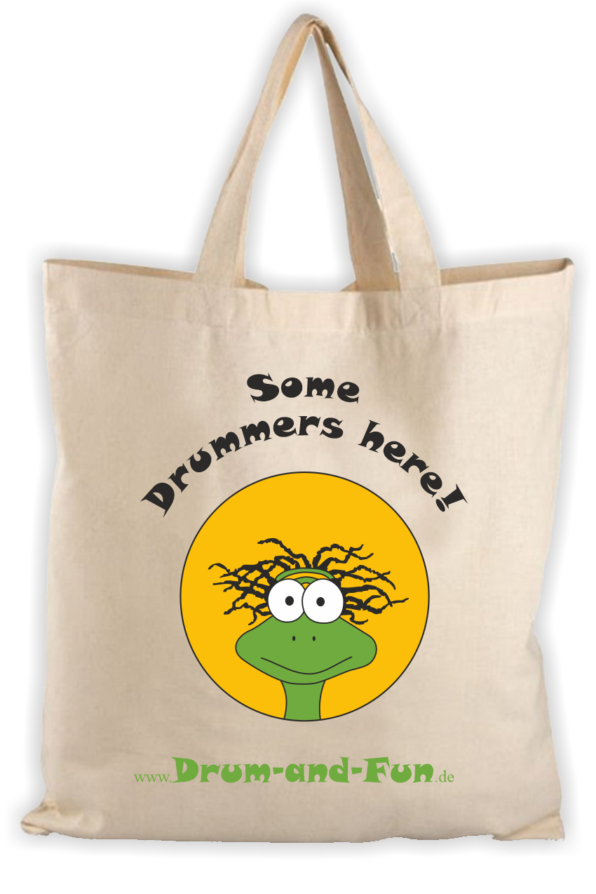 Stofftasche Drum-and-Fun, Rhythmus- und Musikschule, Annweiler