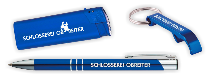 Feuerzeug, Kuli Schlosserei Obreiter, Remchingen